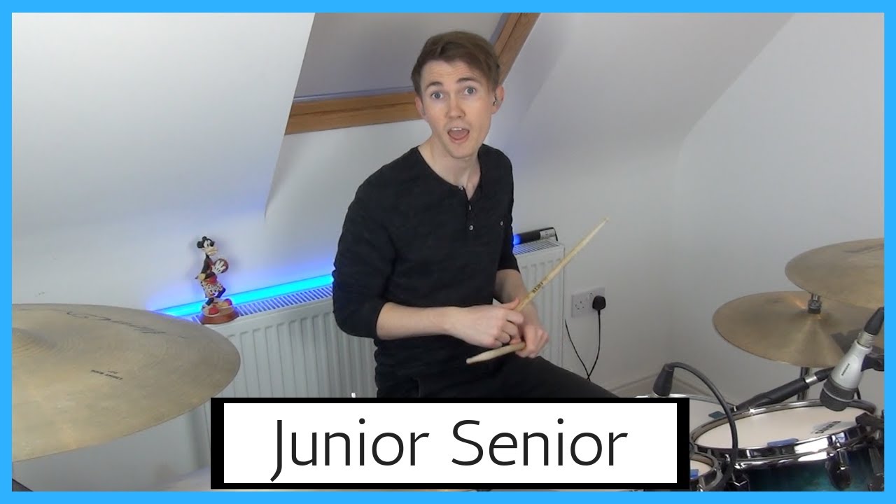 Move Your Feet - JUNIOR SENIOR - Drum Cover