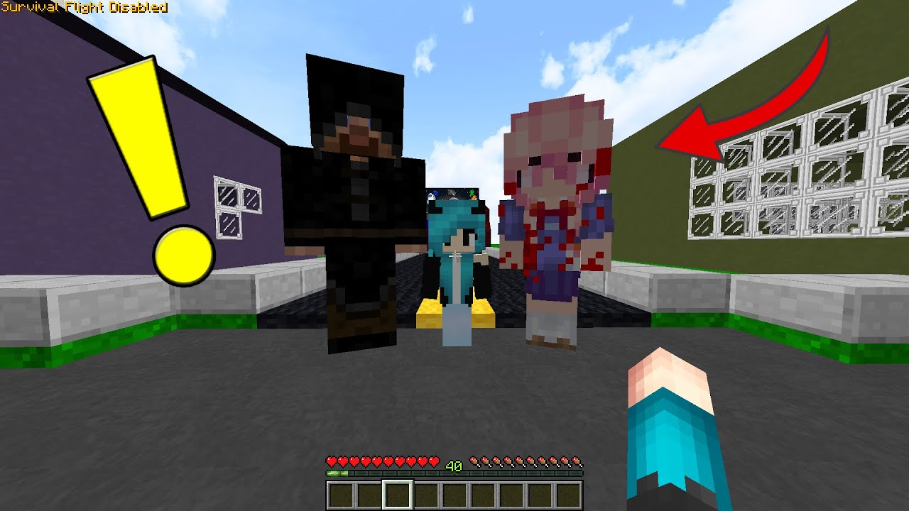 İLAYDA'nın KORKUNÇ AİLESİYLE KARŞILAŞTIK! - Minecraft