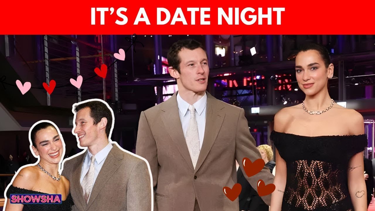 Dua Lipa Celebrates Valentine&rsquo;s Day With Fianc&eacute; Callum Turner At Berlin Premiere; N18G | WATCH