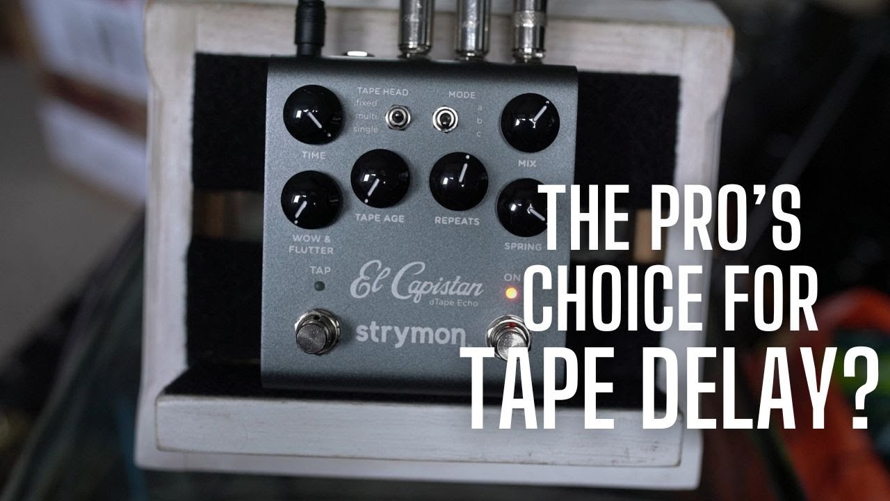 Strymon El Capistan — выбор профессионалов для ленточной задержки?