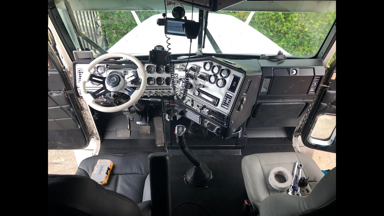 Часть 2 Установка деревянных полов моделей Freightliner classic и fld120