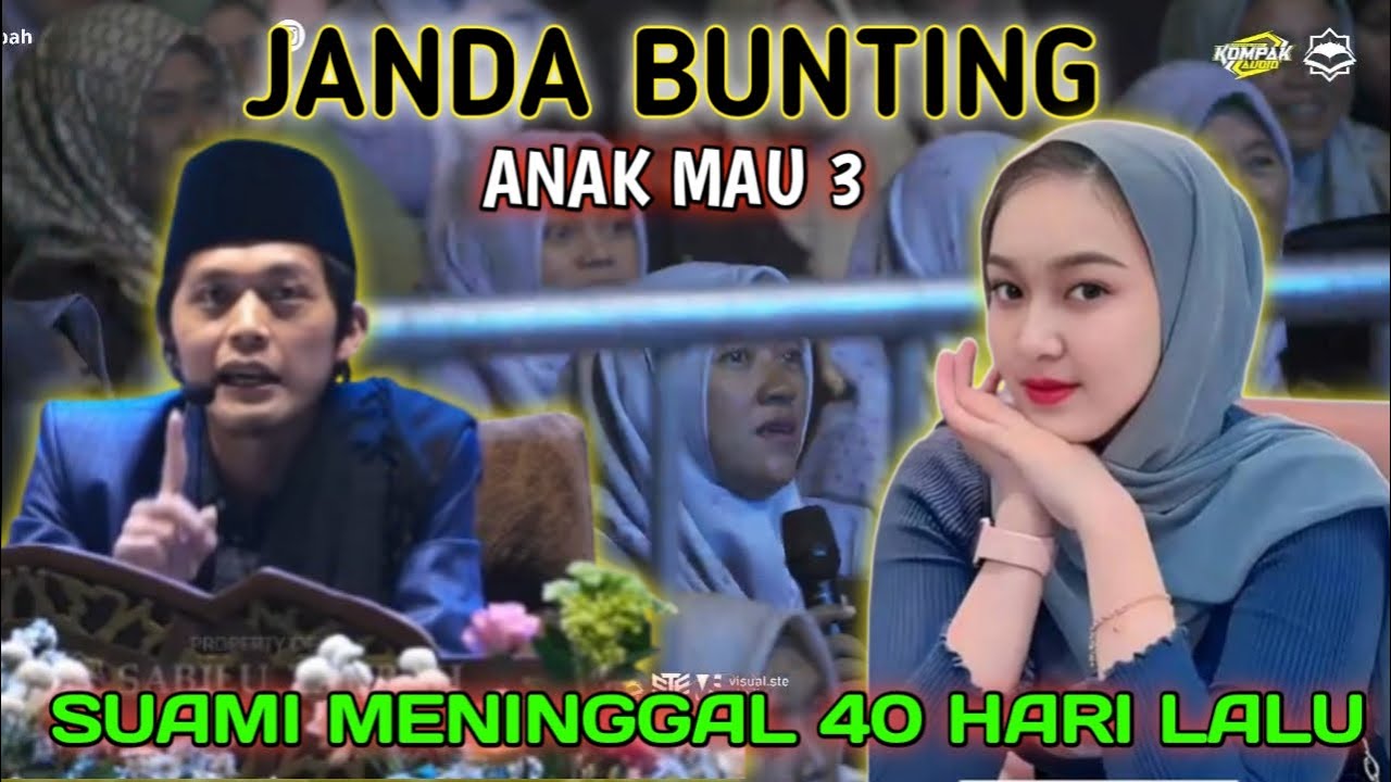 GUS IQDAM TAK SENGAJA KETEMU JANDA MUDA MASIH HAMIL 5 BULAN SUAMI MENINGGAL