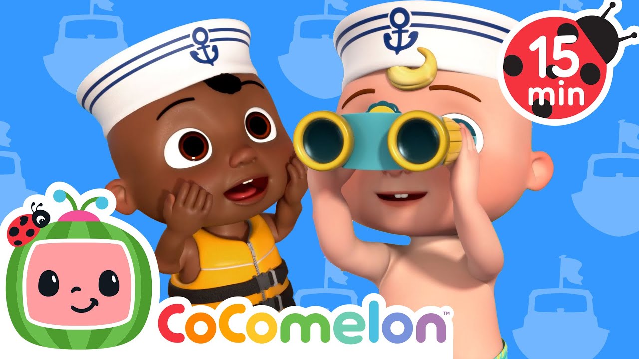 Sailor JJ and Cody Head Out To Sea! 🌊🚢  | CoComelon Nursery Rhymes & Songs | Kids Learning