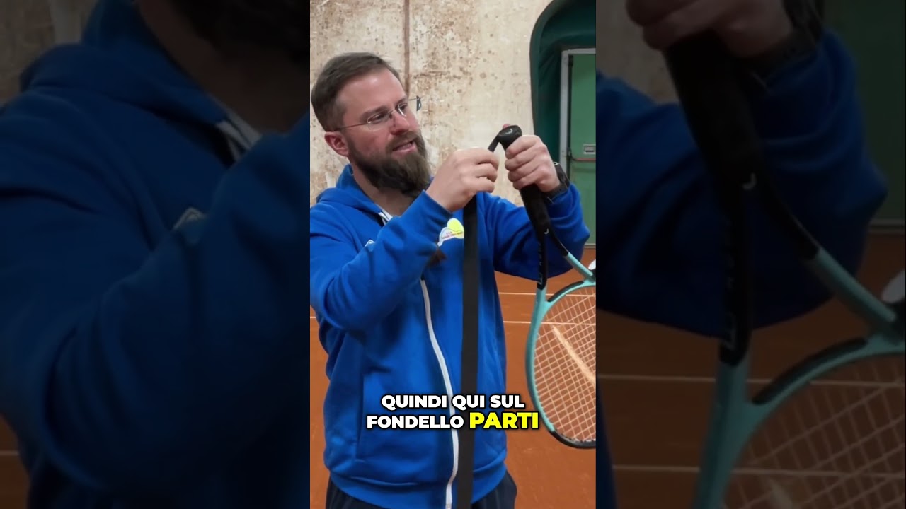 Come cambiare Overgrip alla Racchetta da Tennis: Guida Pratica #shorts