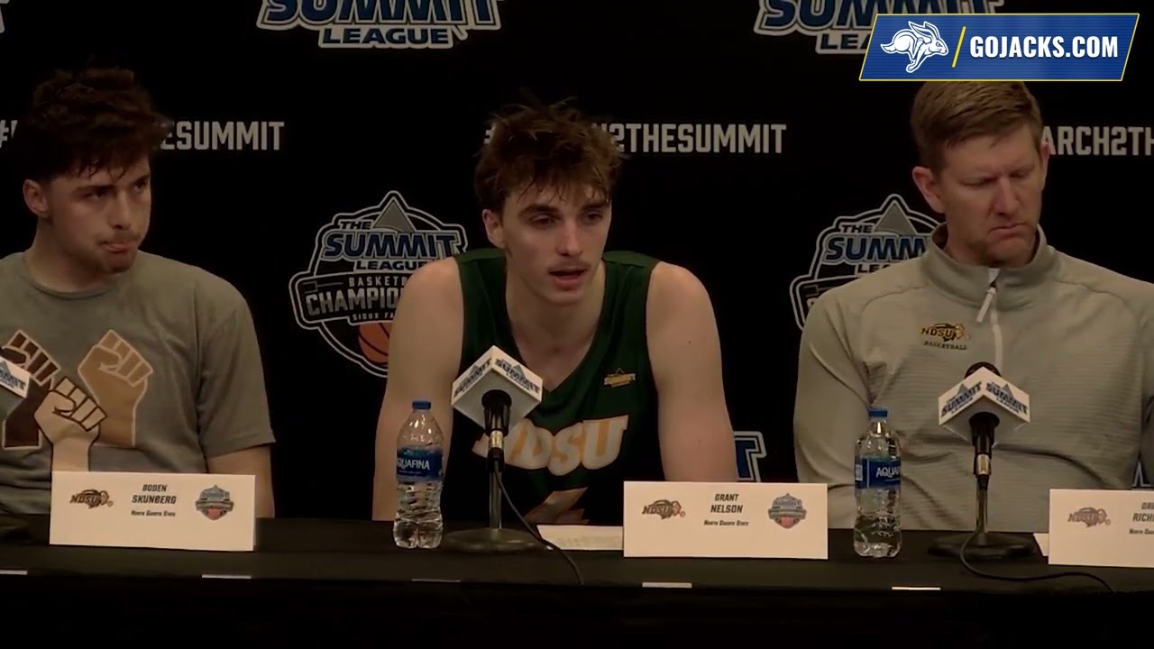 North Dakota State Men's Basketball Postgame Press Conference (03.06.2023)