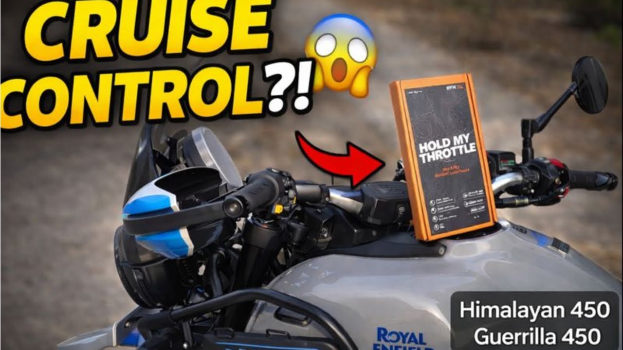 Royal Enfield Himalayan 450 Cruise Control Unboxing 😱 | Hold My Throttle by BYKR.co | Vlog No 796