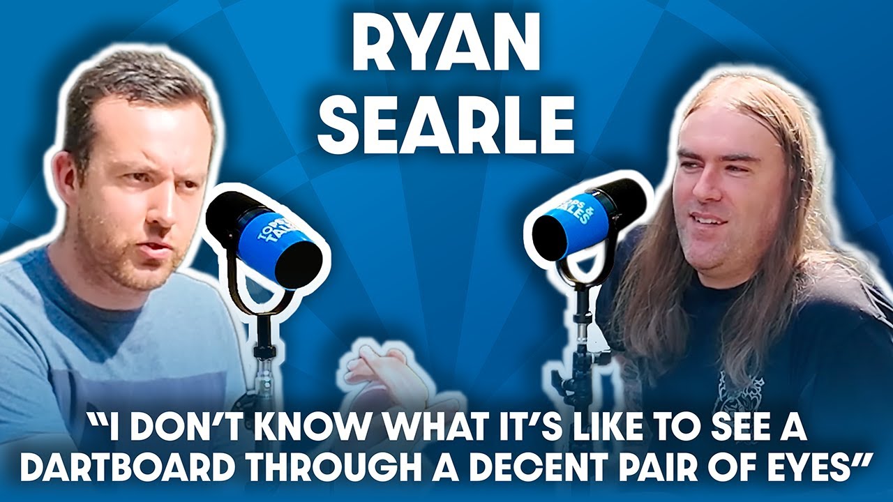 Ryan Searle: “I don’t know what it’s like to see the dartboard through a decent pair of eyes