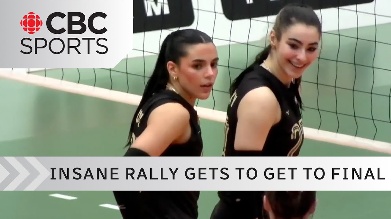 This MUST-SEE rally and match point by the Manitoba Bisons defeated UBC and got them to the final