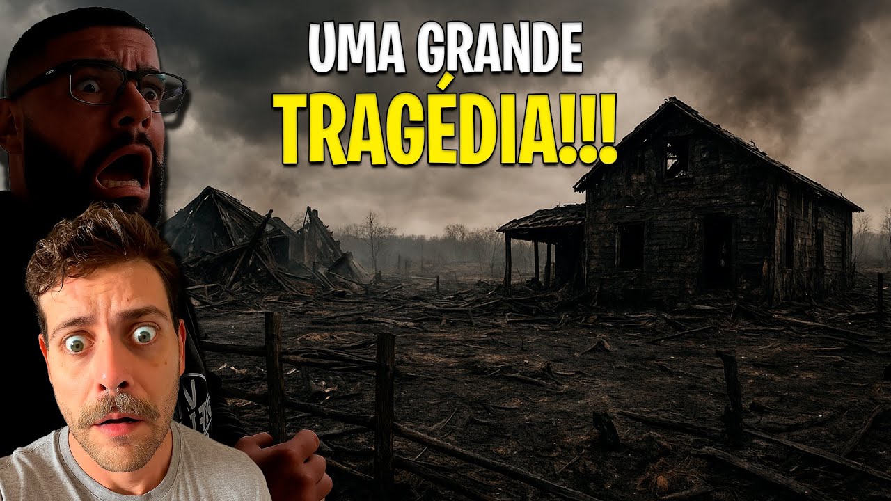 UMA GRANDE TRAGÉDIA! INFELIZMENTE A DONA DESSA FAZENDA ABANDONADA FALECEU QUEIMADA AQUI