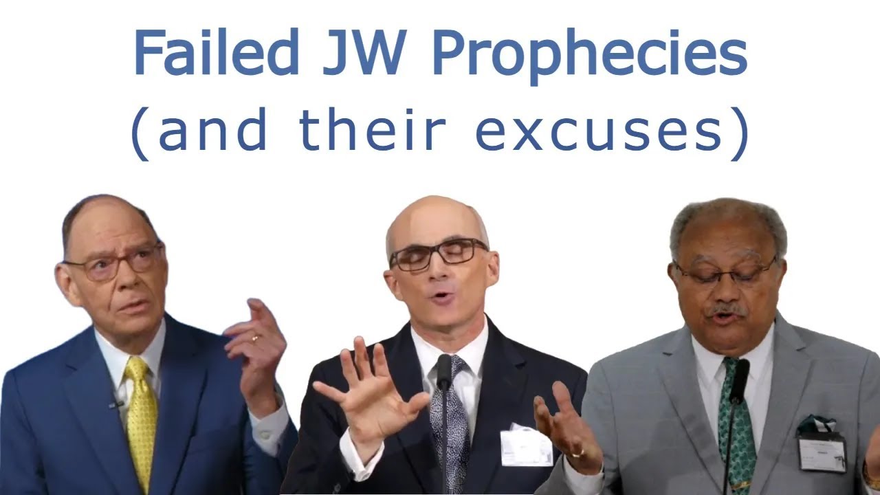 It's Proof When We Say So! (You must believe in us and our ever changing doctrines) #exjw