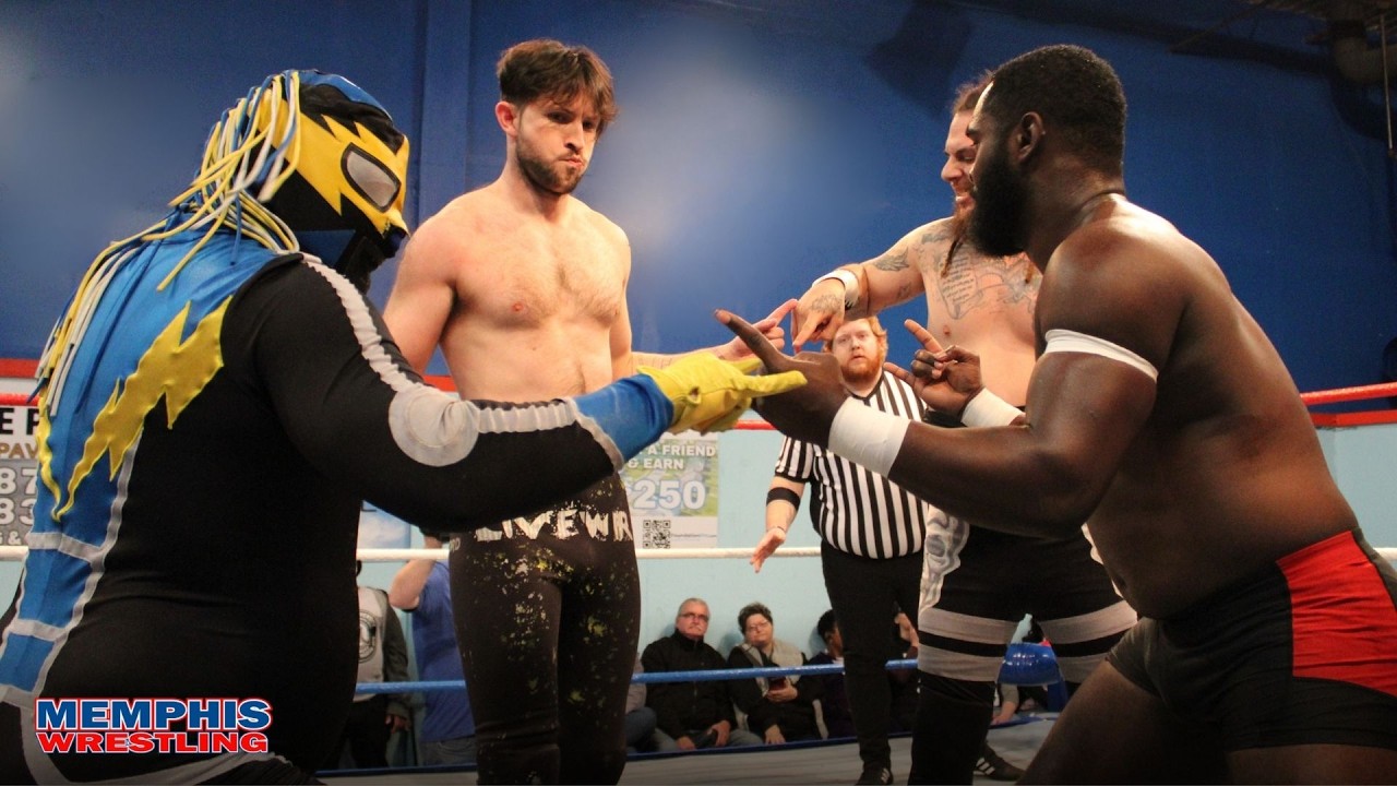 Шокер и Бобби Форд против Криса Лекса и Шона Эриеса | MEMPHIS WRESTLING