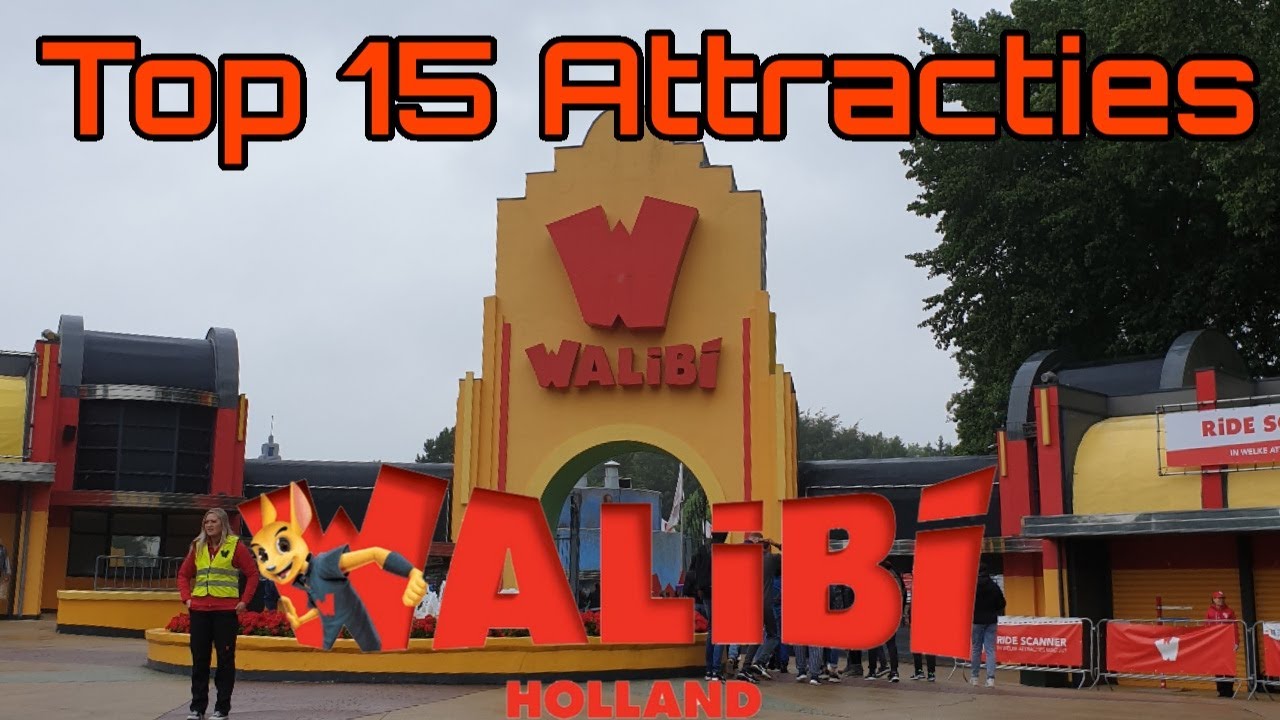 Top 15 Attracties Walibi Holland 2020