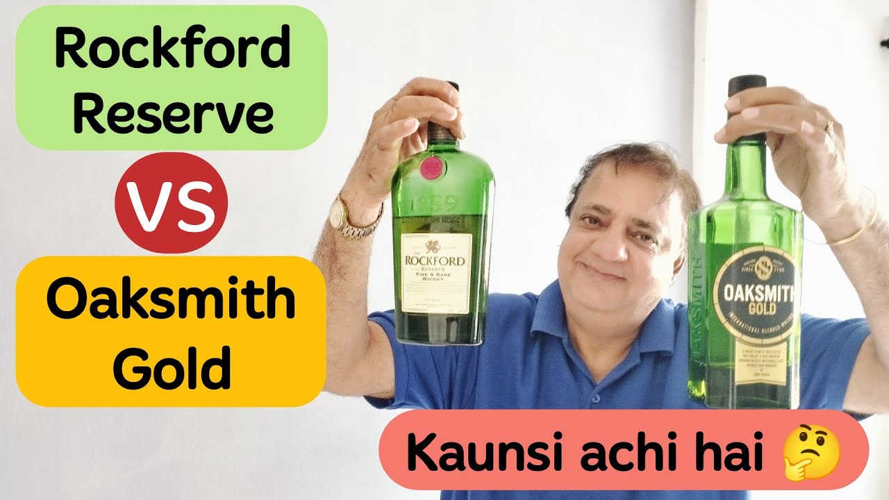 Oaksmith Gold Vs Rocksford Reserve | Which Whisky is better? | Whisky Comparison Video