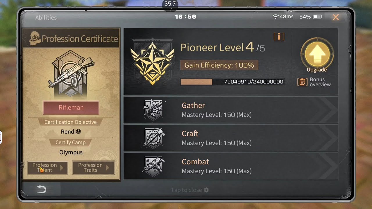 let's adjust our class Rifleman jobs after update - Lifeafter 