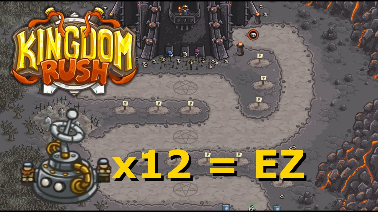 Kingdom rush - The dark tower (Tesla x104 challenge)
