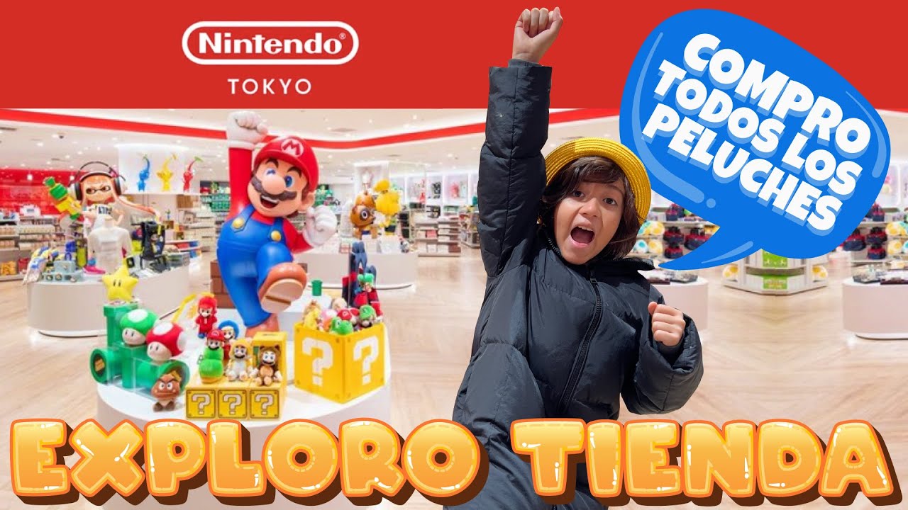 EXPLORO la Tienda de Nintendo mas GRANDE de JAPON