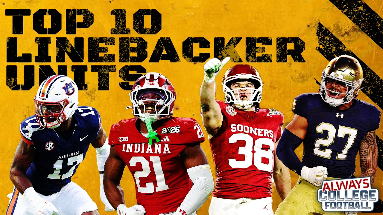 Top 10 Linebacker units in College Football | Always College Football