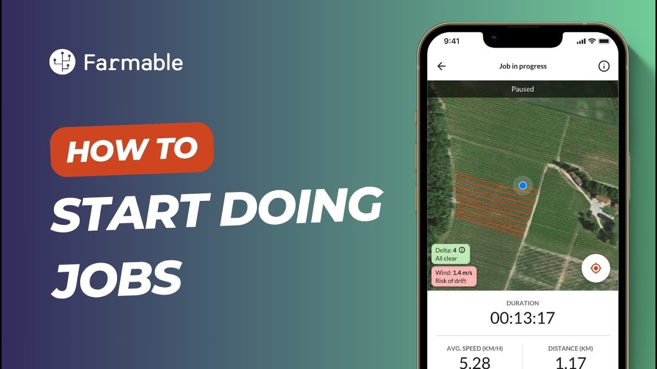 How to start doing jobs in Farmable App