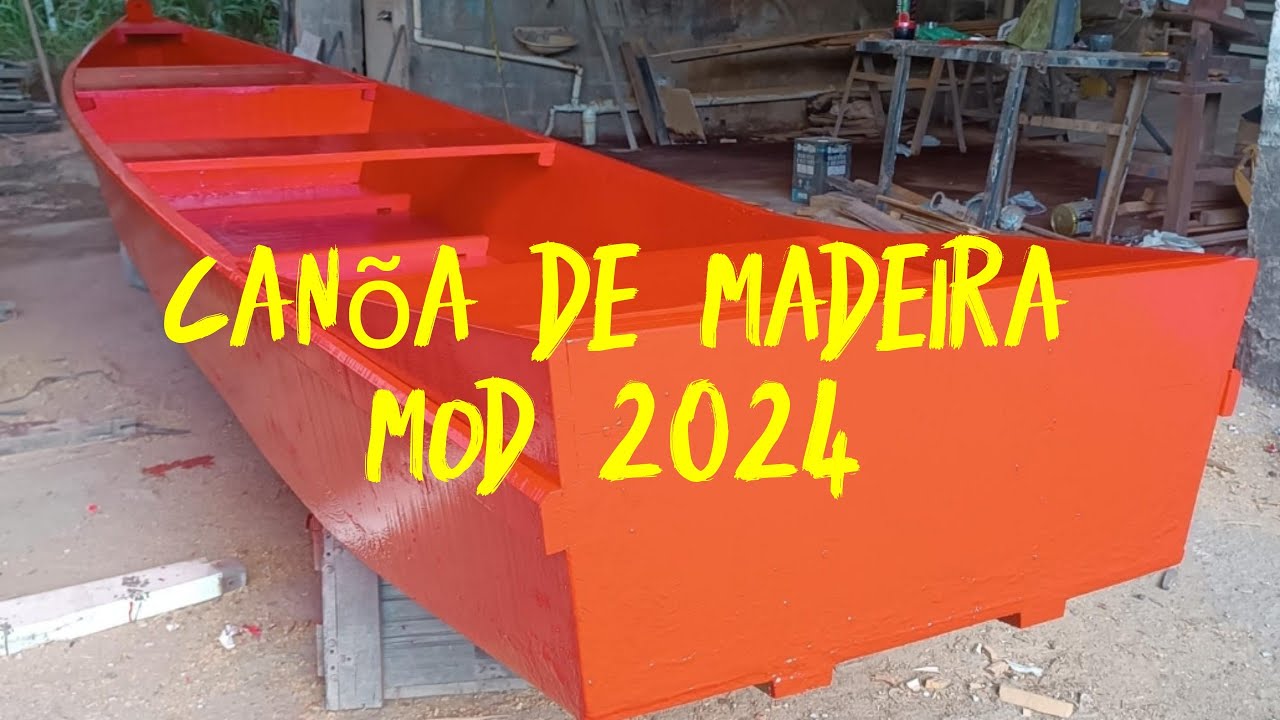 como fazer barco de madeira modelo 2024.