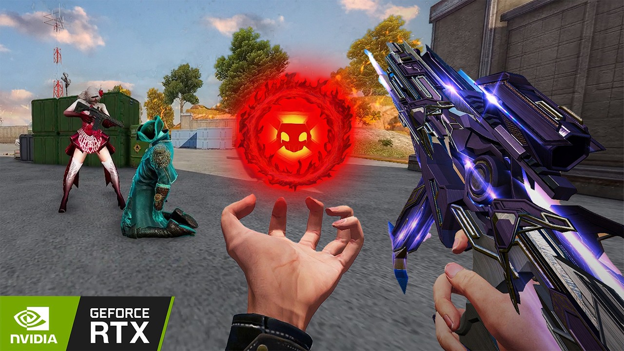 UMP45 IRIDIAN AND NEW EXECUTION BLOOD STRIKE RANDOM SQUAD MAX GRAPHIC DESERTED VALLEY