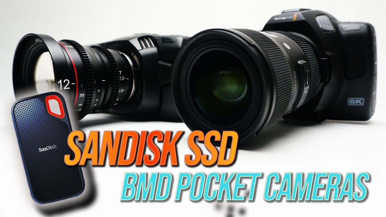 BMPCC 6K G2 - PRO - 4K - SANDISK EXTREME PRO PORTABLE SSD