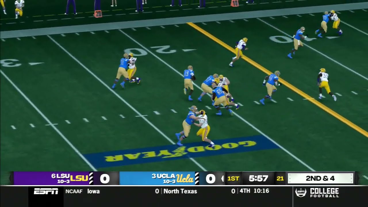 UCLA QB Antonio Freeman shifty 20-yard TD run | 2031 NCAAFB Highlights