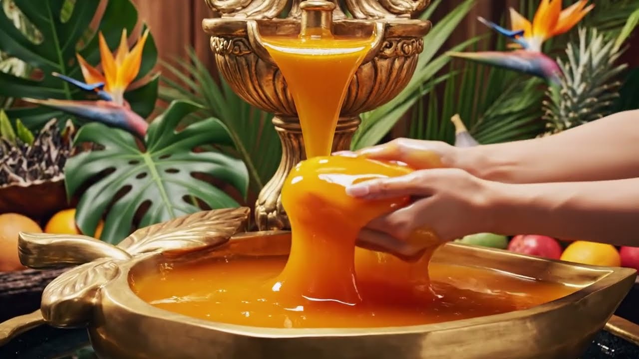 Этот Фонтан — НЕ Вода… 🤯⛲ | Oddly Satisfying AI ASMR
