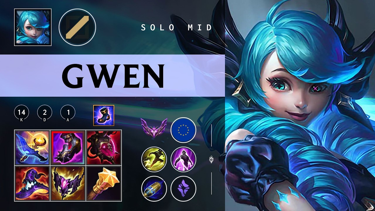 Gwen Mid vs Aurora - EUW Master Patch 26.05