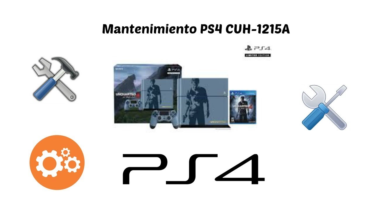 PS4 Mantenimiento y Cambio de Pasta Termica Model CUH-1215A