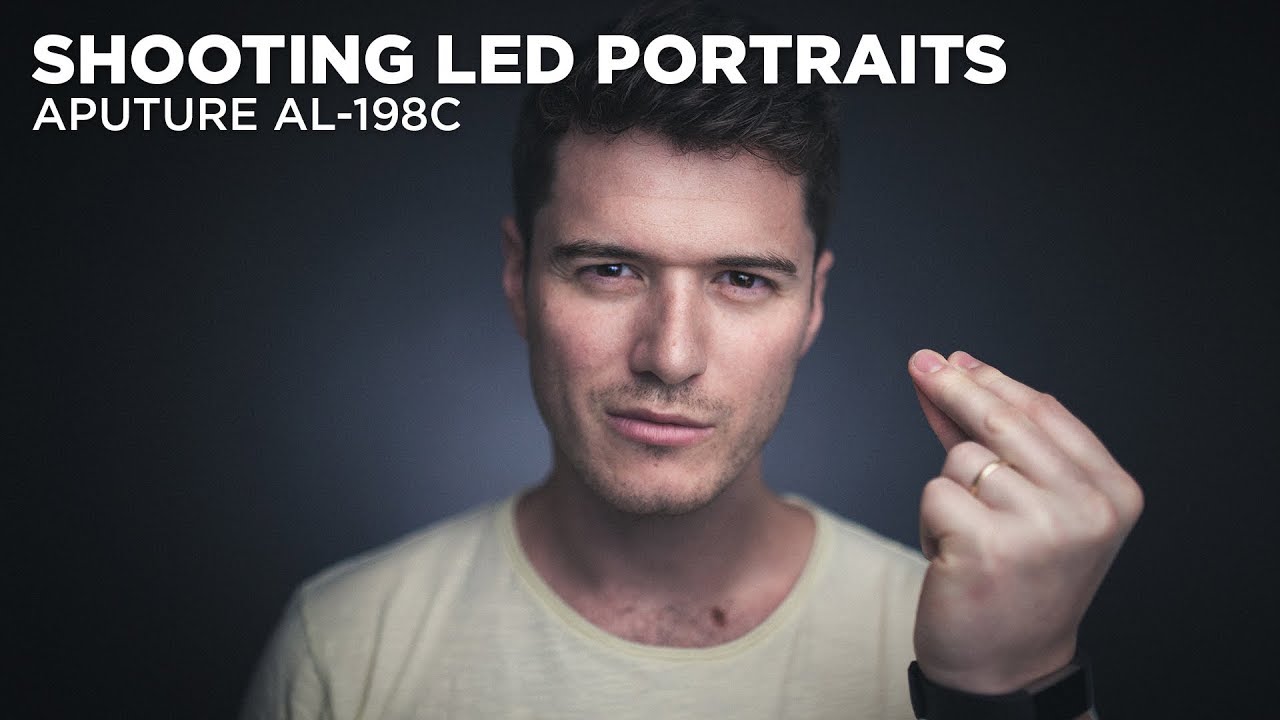 Shooting LED Portraits // Aputure AL-198C