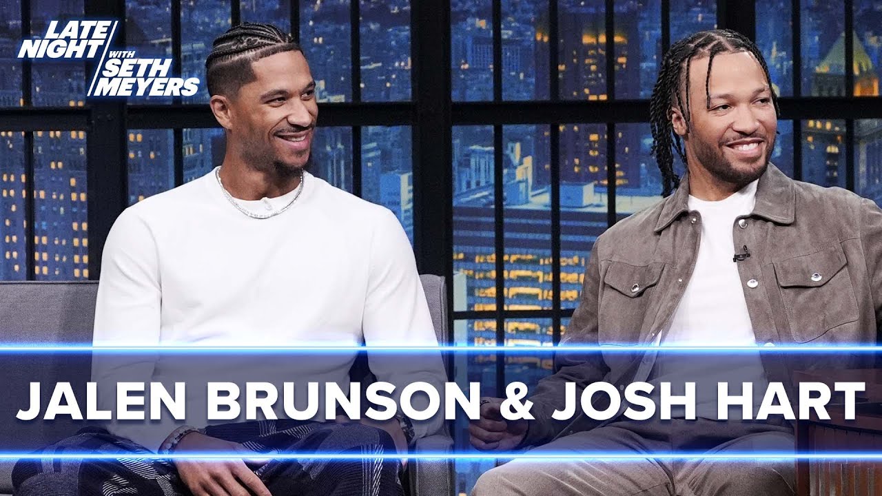 Jalen Brunson and Josh Hart on the New York Knicks and Reuniting with Their Villanova Teammates