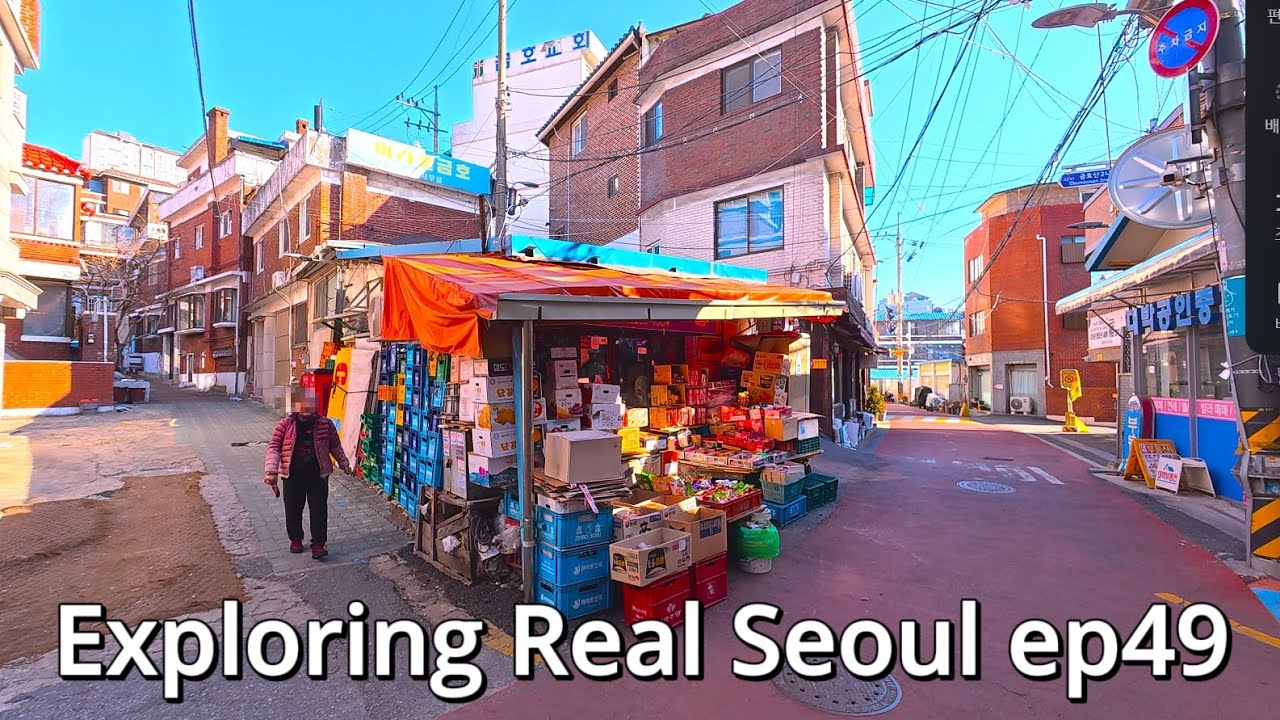 서울, 시장에서 시장으로 4KㅣASMRㅣNOISEㅣSeoul, from Market to Market