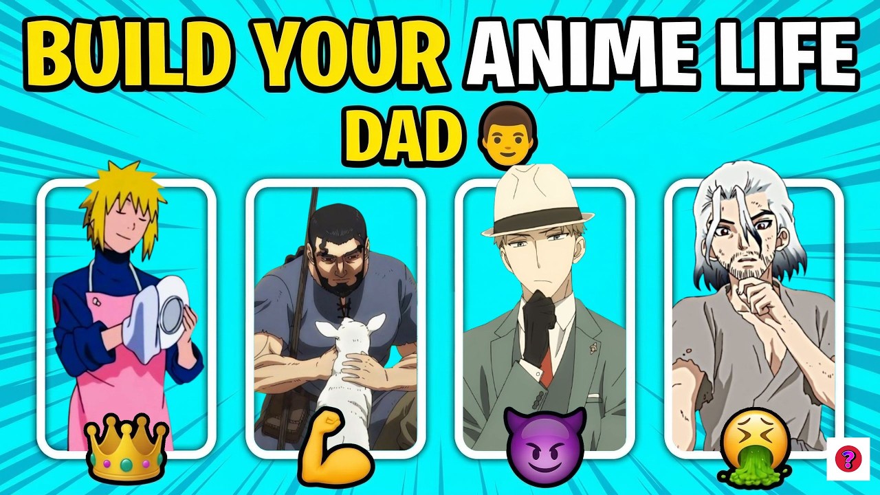 Build Your Anime Life! 👨‍👩‍👧 Choose Your Family, Friends & Partner (30 Rounds)