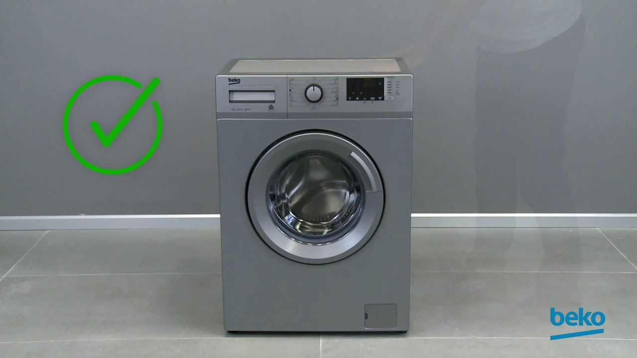 How to install a washing machine | by Beko