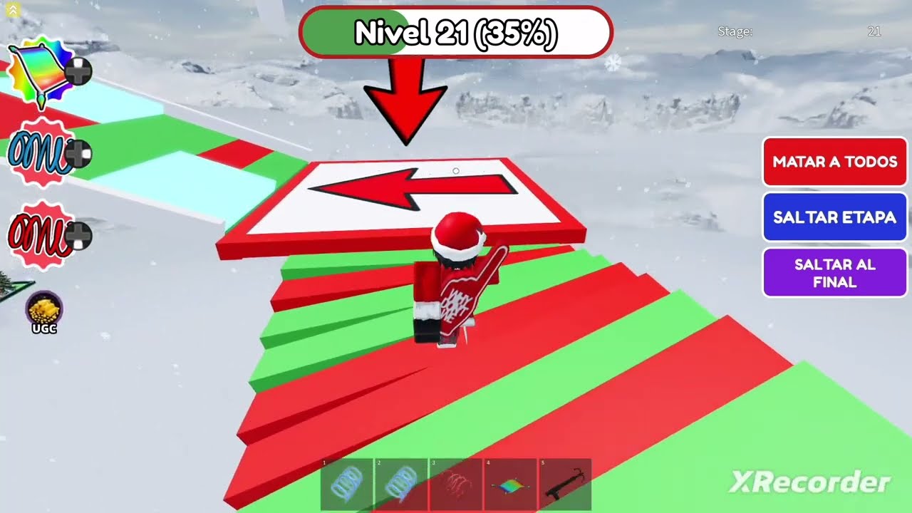 Obby de Navidad en Roblox 🎄☃️🎆🌟🎅🤶