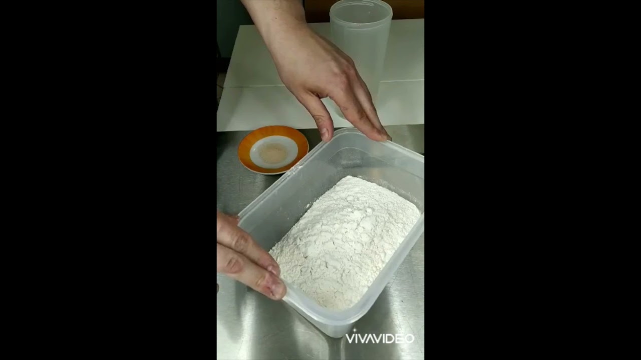 IMPASTO PIZZA ALTA IDRATAZIONE 80% CON BIGA AL 50%