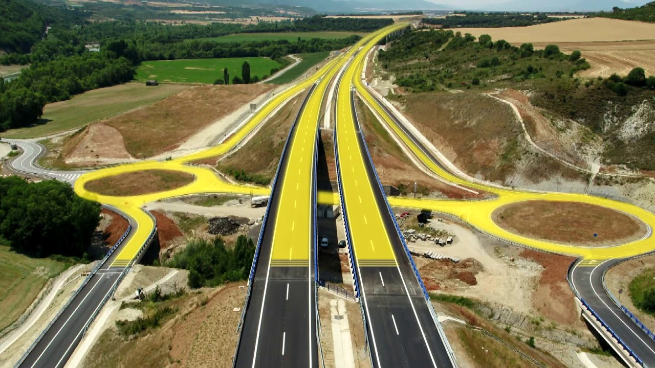 Puesta en servicio del tramo Jaca-Santa Cilia de la A-21, Huesca
