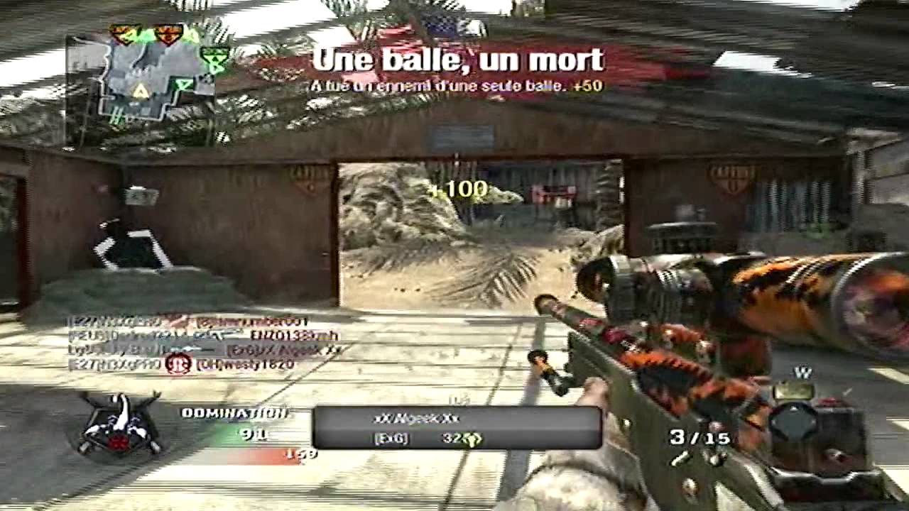 Call of Duty Black Ops  -  Sniper L96 Montage -