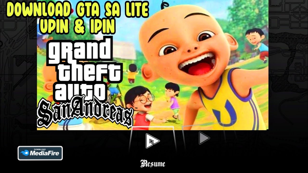 GTA UPIN IPIN ANDROID | DO WN LOAD GTA UPIN IPIN ANDROID | GAME UPIN IPIN | GTA SA LITE UPIN & IPIN