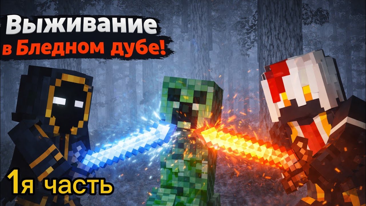 Выживание в биоме и бледного дуба только в нем...