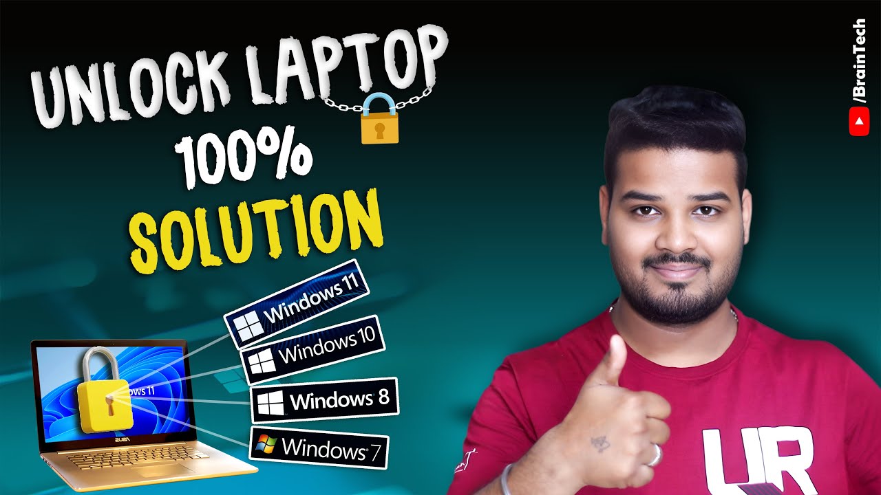 How to Unlock & RESET Laptop without Password | 🔥🔥 100% SOLUTION 💻👨🏻‍💻