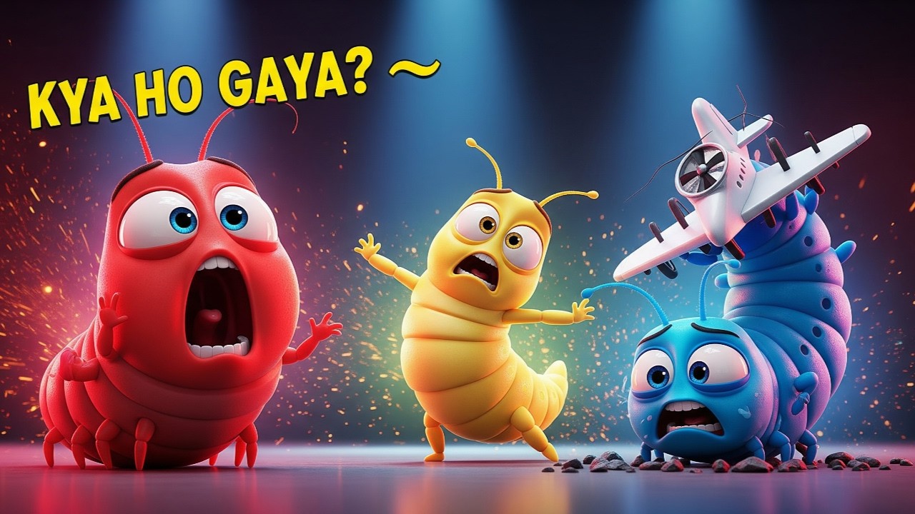 😲 Larva Ka Sabse Funny Drama | Kids Comedy Rhymes