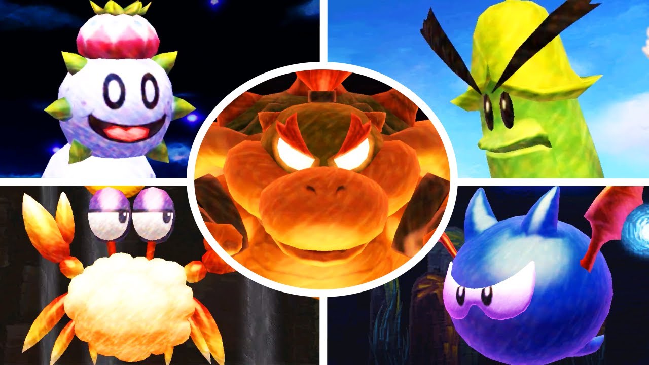 Yoshi's New Island - All Bosses (No Damage)