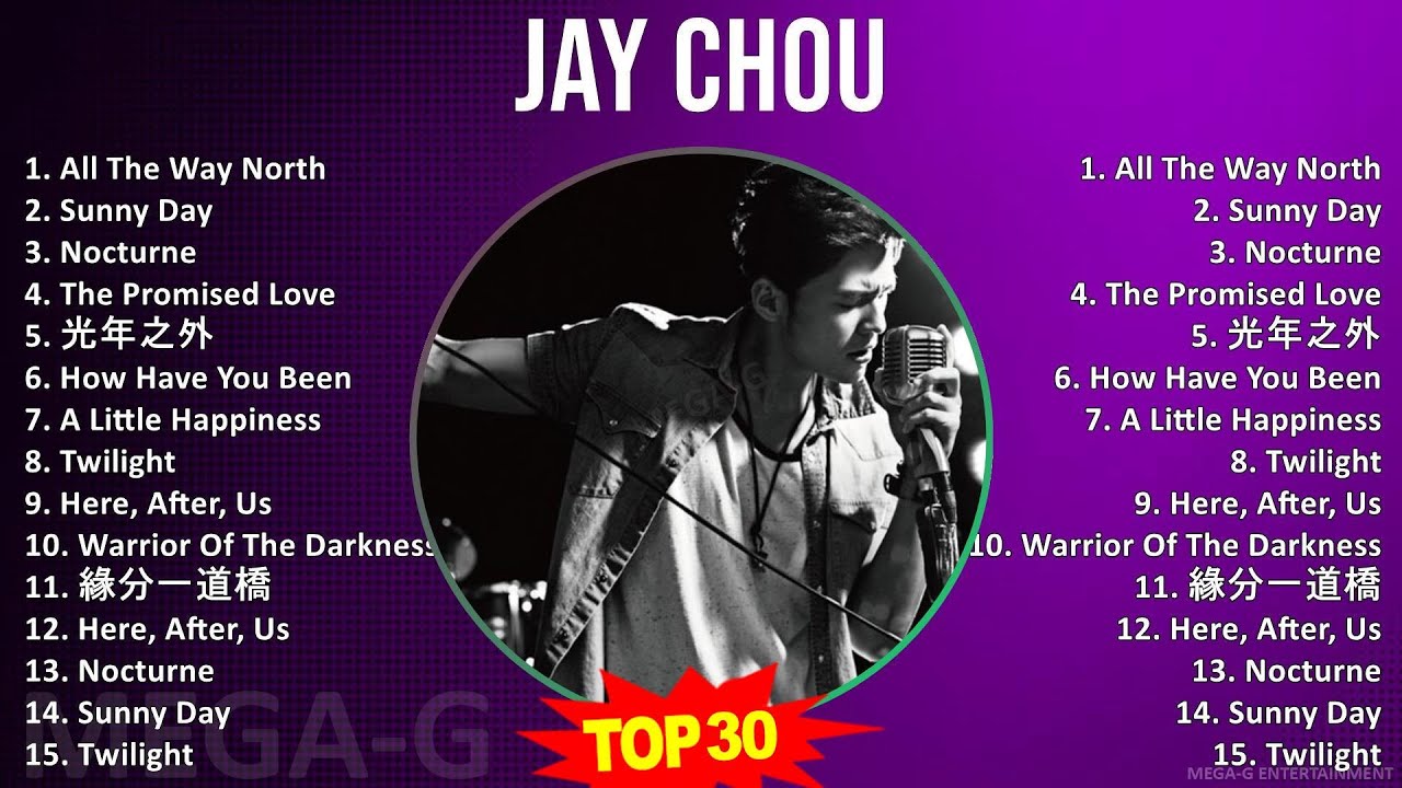J a y C h o u MIX Most Popular Songs ~ 2000s Music ~ Top Chinese Rap, Asian Pop, C-Pop, Mandopop...