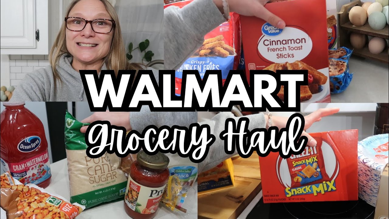 Weekly Grocery Haul | Walmart Haul | Family of Five