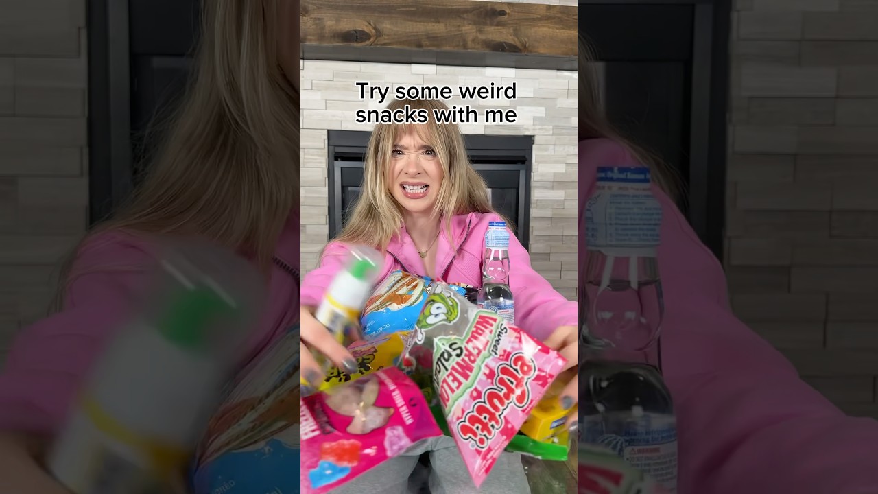 Try some weird snacks with me