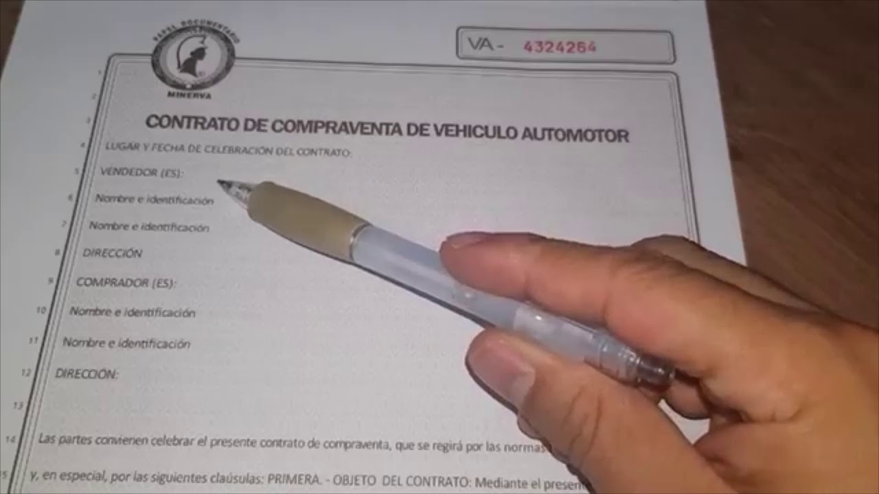 Haga usted mismo el traspaso de su carro o moto sin intermediarios, ac&aacute; le decimos como (Colombia).