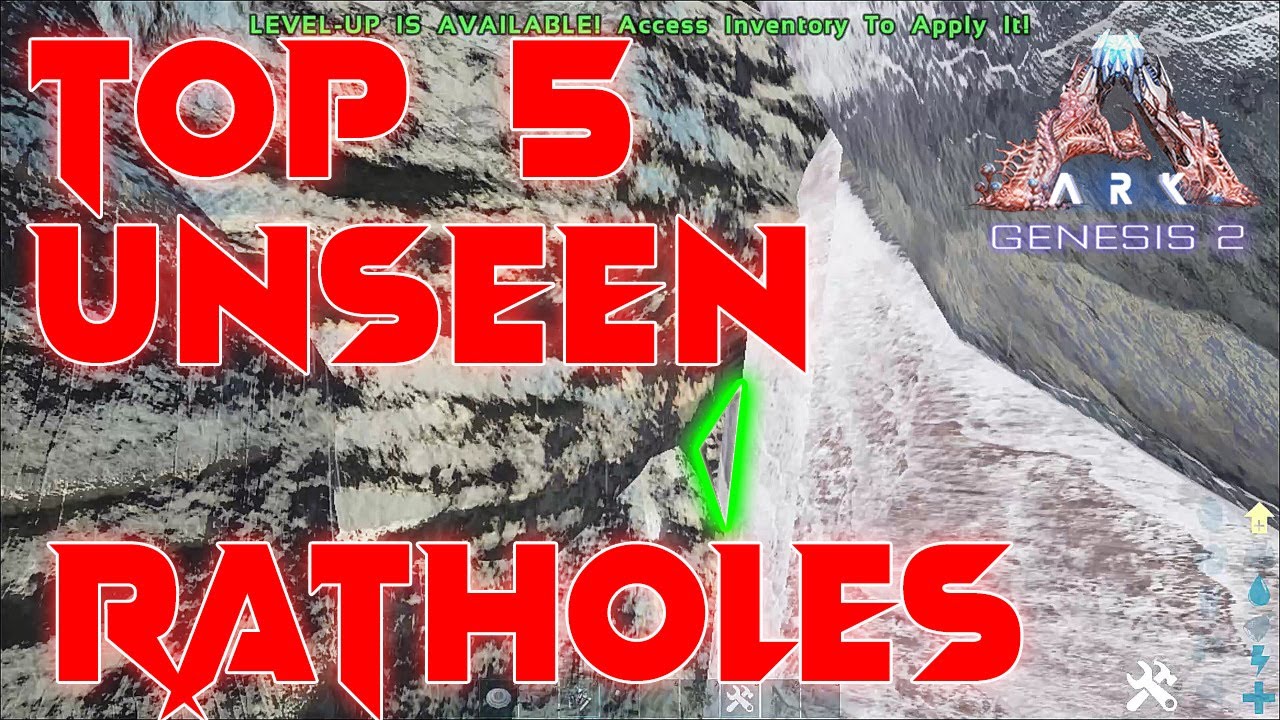 RATHOLES IN GEN 2 || NUMBER 2 IS VERY SECRET AND OP! #ARKSURVIVALEVOLVED #GENESIS2