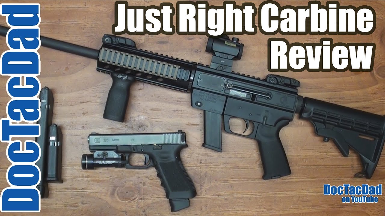 Just Right Carbine 9mm - Pistol Caliber Carbine Review