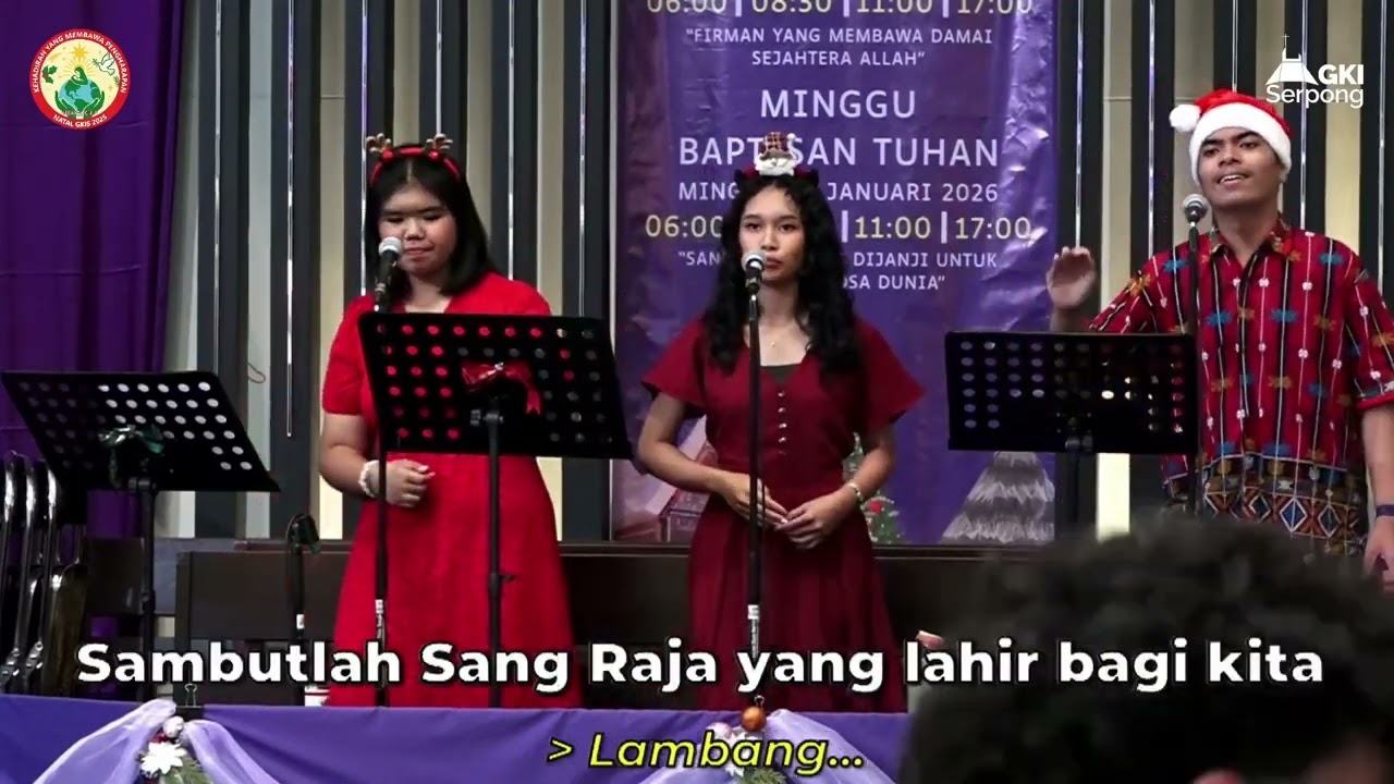 Dari Pulau dan Benua (Live Ibadah Natal Komisi Remaja GKI Serpong 2025)